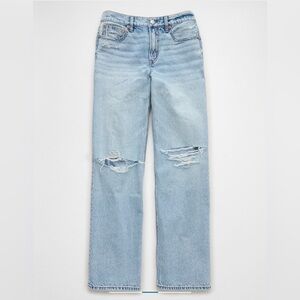 American Eagle Outfitters Blue Straight Leg Jeans